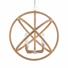 Golden 0868-4 NWT - Wry Lighting Marina 4-light Chandelier in Natural White